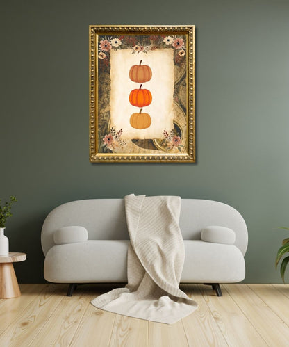 pumpkin wall art